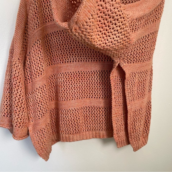 Universal Thread | Orange Crew Neck Knit Sweater | One Size - Picture 8 of 14